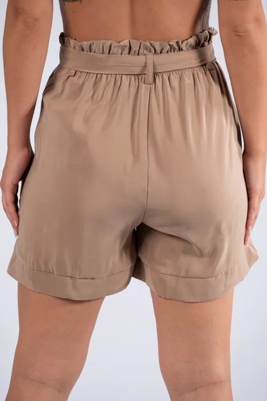 Bermuda Paperbag Beige