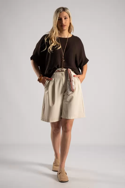 Bermuda Pleats Scarf