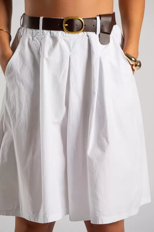 Bermuda Pleats Cotton Belt