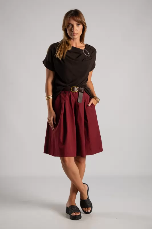 Bermuda Pleats Cotton Belt