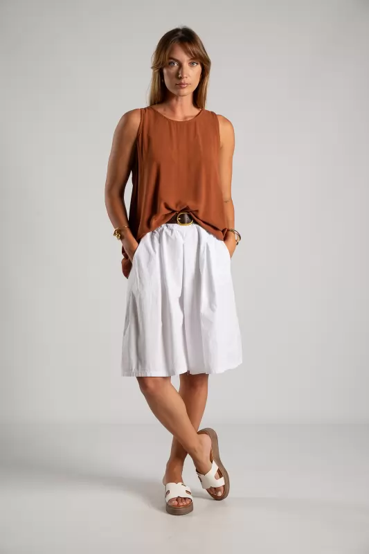 Bermuda Pleats Cotton Belt