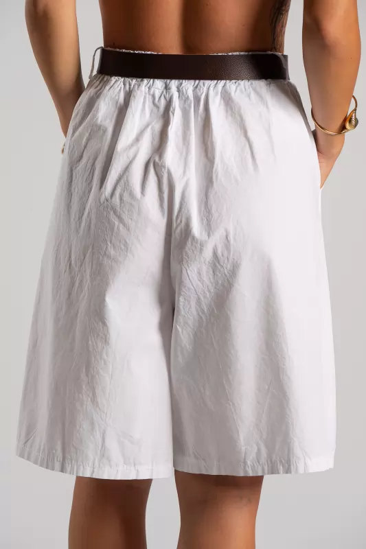 Bermuda Pleats Cotton Belt