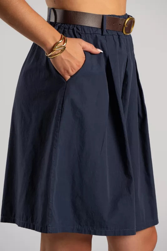 Bermuda Pleats Cotton Belt