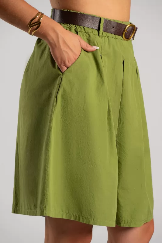 Bermuda Pleats Cotton Belt