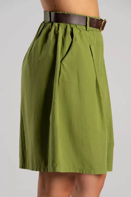 Bermuda Pleats Cotton Belt