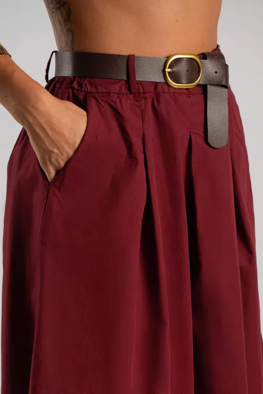Bermuda Pleats Cotton Belt
