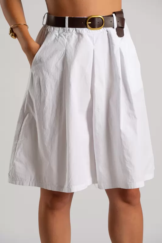 Bermuda Pleats Cotton Belt