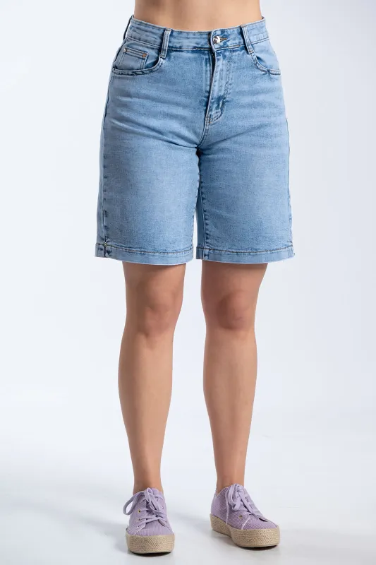 Jean Shorts Washed Effect