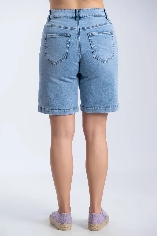 Jean Shorts Washed Effect