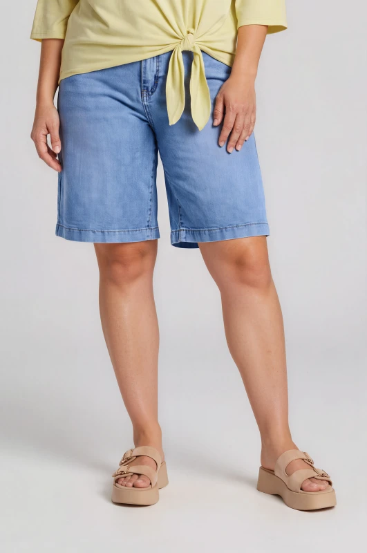 Jean Shorts Washed Effect