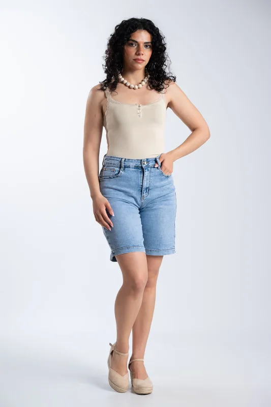 Βέρμουδα Τζιν Washed Εφέ