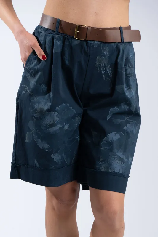 Βερμούδα Βαμβακερή Floral Chloe