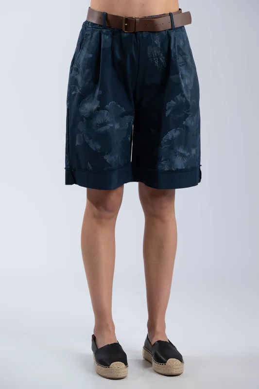 Βερμούδα Βαμβακερή Floral Chloe
