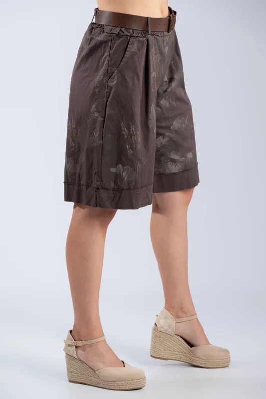 Βερμούδα Βαμβακερή Floral Chloe