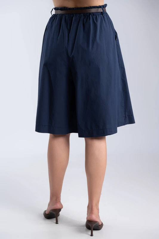 Oversized Cotton Bermuda 