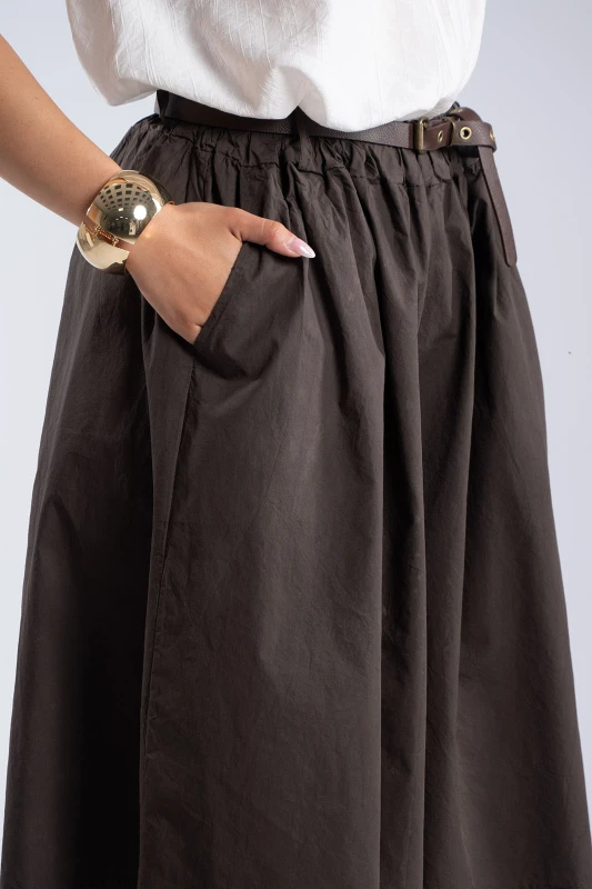 Oversized Cotton Bermuda 