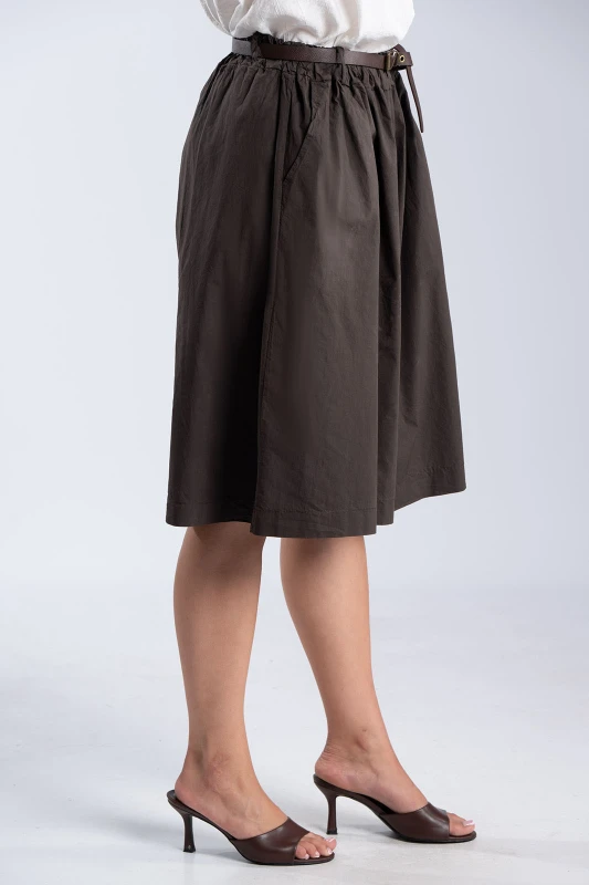 Oversized Cotton Bermuda 