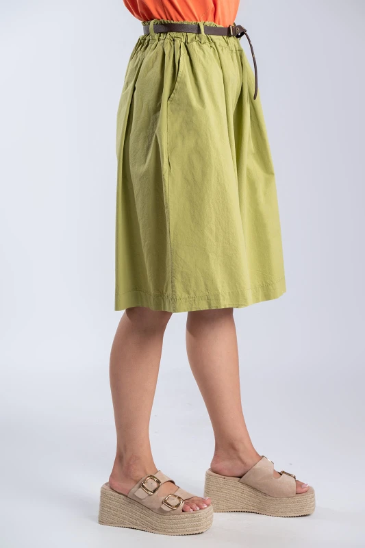 Oversized Cotton Bermuda 