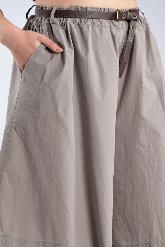 Oversized Cotton Bermuda 