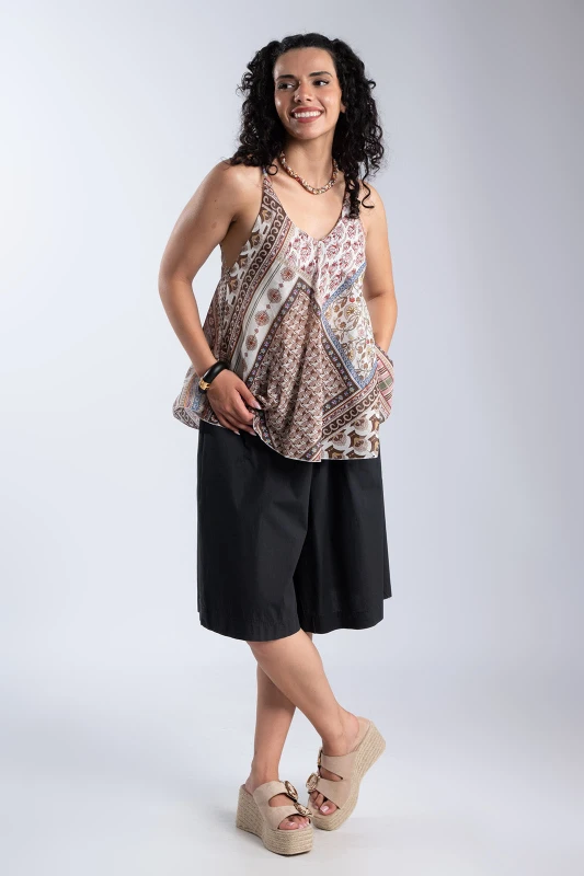 Βερμούδα Βαμβακερή Oversized