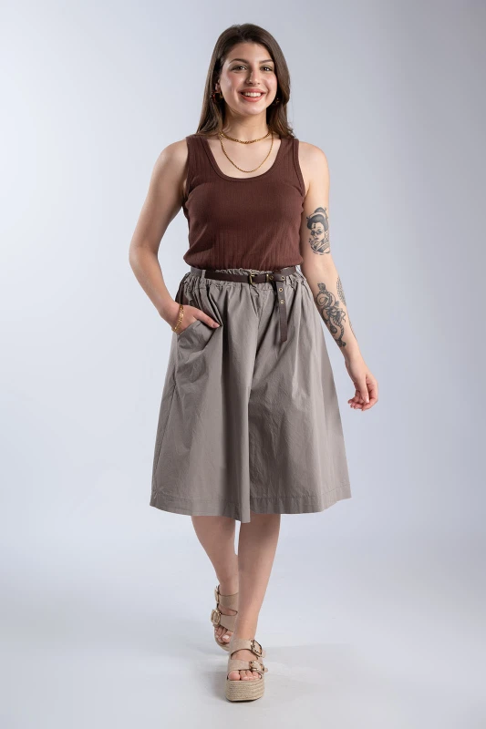 Βερμούδα Βαμβακερή Oversized