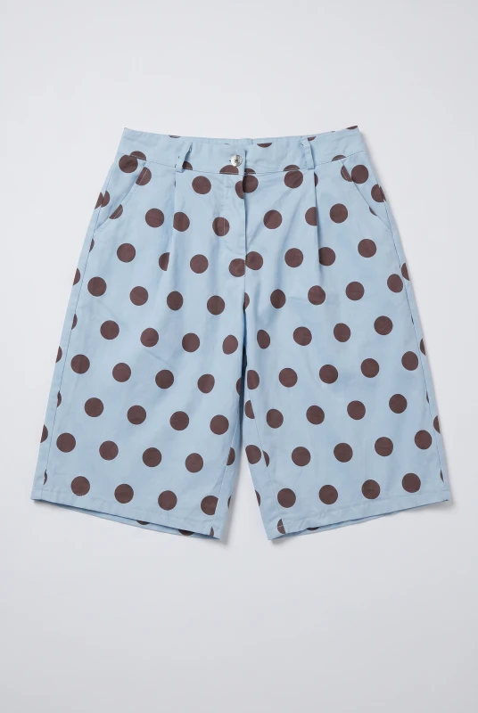 Cotton Polka Dot Bermouda 