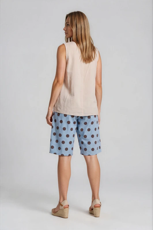 Cotton Polka Dot Bermouda 