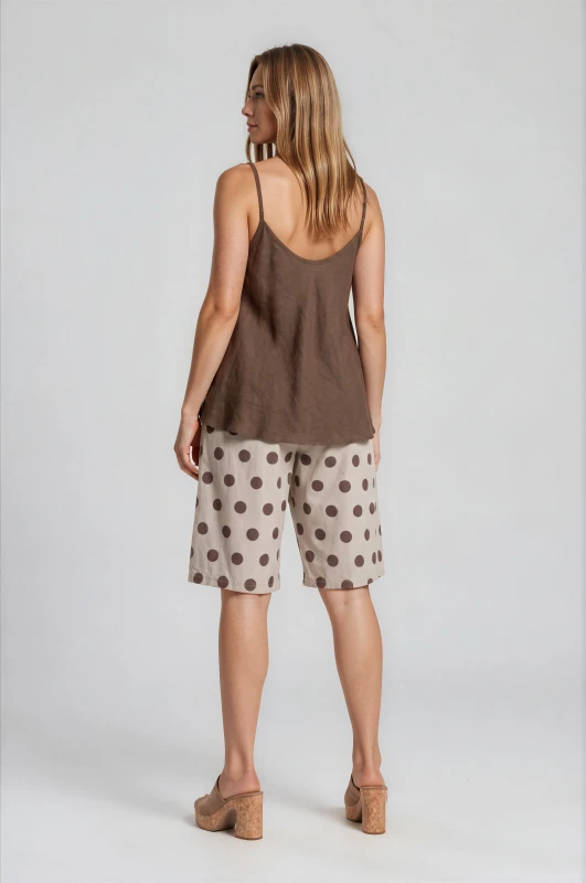 Cotton Polka Dot Bermouda 