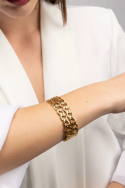 Bracelet Double chain