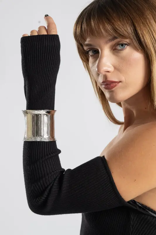 Bracelet With Embossed Details
