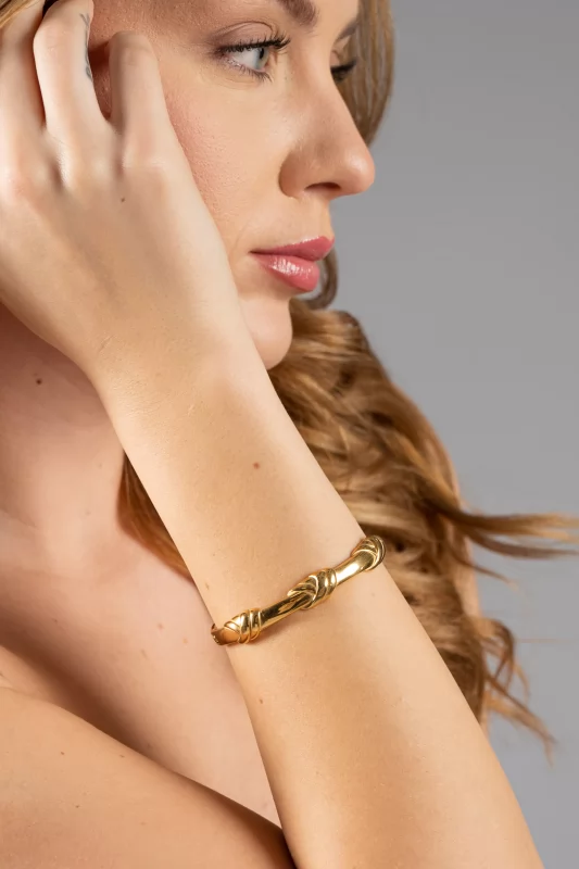 Bracelet Triple Knitting