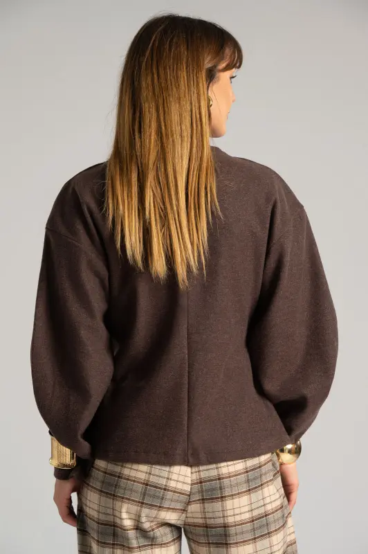 Cardigan Embossed Buttons 