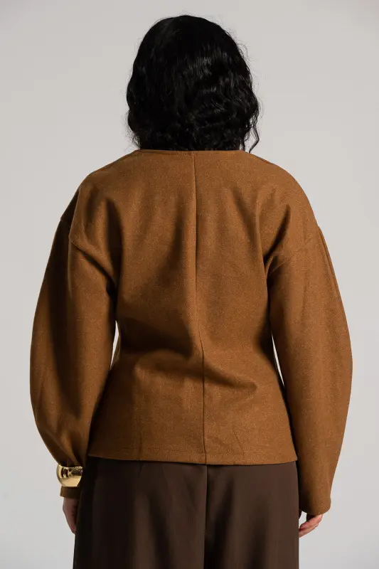 Cardigan Embossed Buttons 