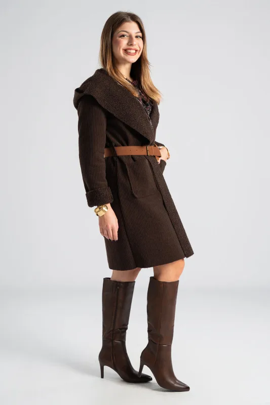 Ζακέτα Κοτλέ Μπουκλέ Επένδυση