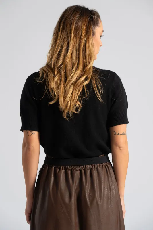 Cardigan Strass Buttons