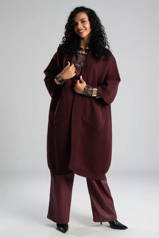 Cardigan Long Ribbed Details