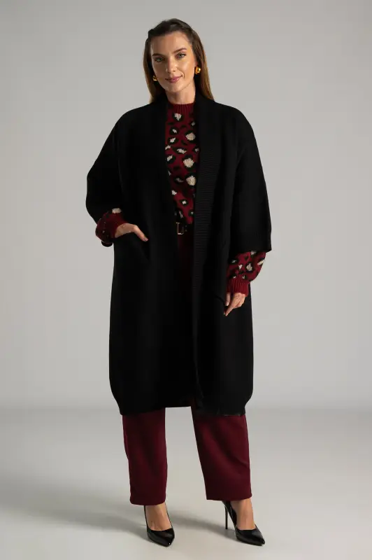 Cardigan Long Ribbed Details