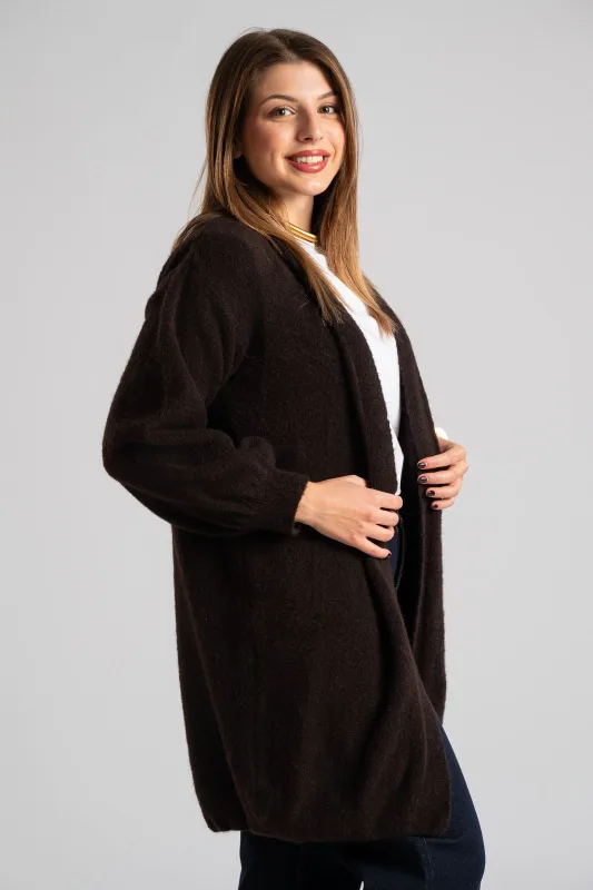 Cardigan Long Wool 