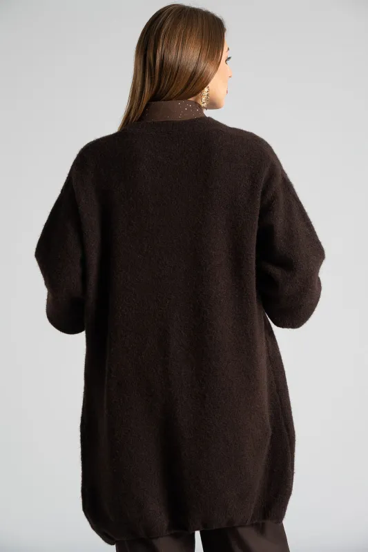 Ζακέτα Μάλλινη Μακριά