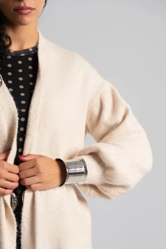 Cardigan Long Wool 