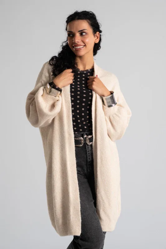 Cardigan Long Wool 