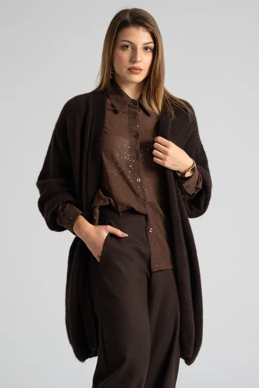 Ζακέτα Μάλλινη Μακριά