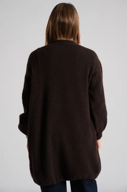 Cardigan Long Wool 