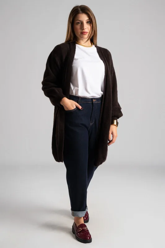 Cardigan Long Wool 