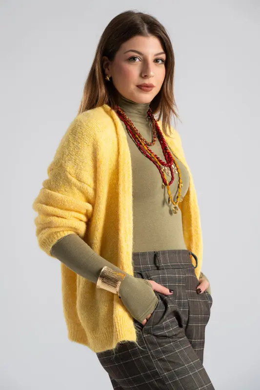 Ζακέτα Μάλλινη Melange