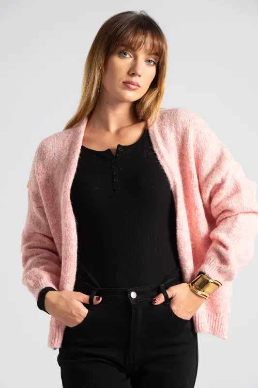 Ζακέτα Μάλλινη Melange