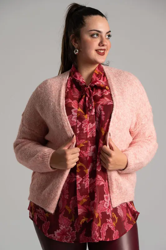 Ζακέτα Μάλλινη Melange