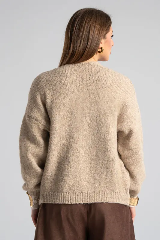 Cardigan Wool Melange
