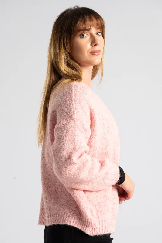 Ζακέτα Μάλλινη Melange