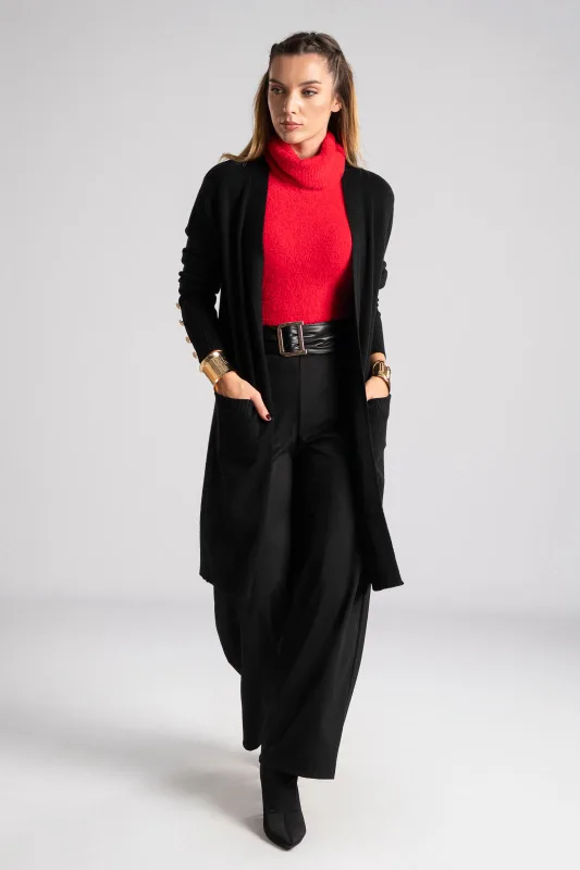 Jacket Single-color with Metal Buttons